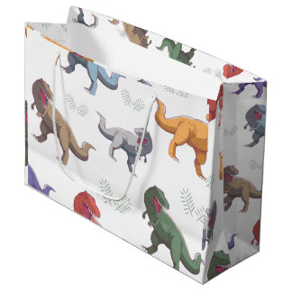 Dinosaur Gift Bag ラージペーパーバッグ