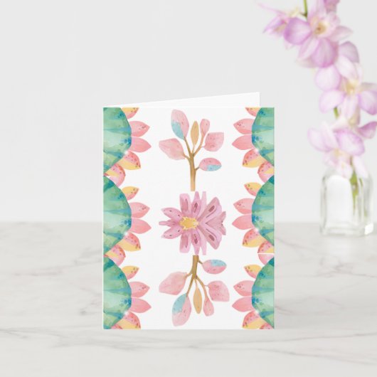 Dinosaur Greeting Card for Girls カード (蘭)