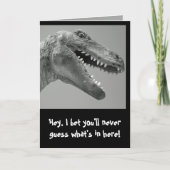 Dinosaur Humor カード (正面)