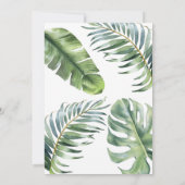 Dinosaur Kids Birthday Invitation 招待状 (裏面)