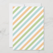 Dinosaur Kids Birthday Invitation 招待状 (裏面)