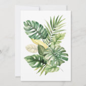 Dinosaur Kids Birthday Invitation 招待状 (裏面)