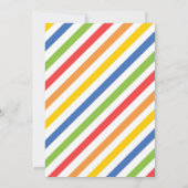 Dinosaur Kids Birthday Invitation 招待状 (裏面)