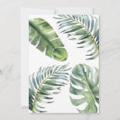 Dinosaur Kids Birthday Invitation 招待状 (裏面)