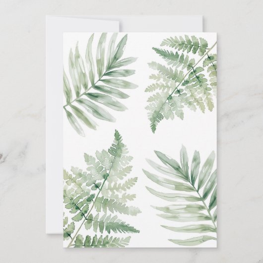 Dinosaur Kids Birthday Party Invitation 招待状 (裏面)