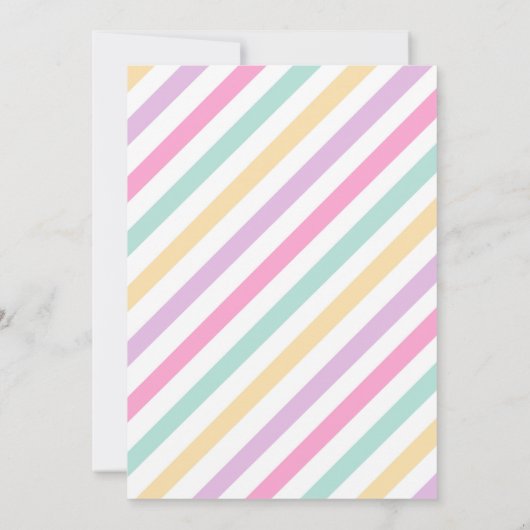 Dinosaur Kids Birthday Party Invitation 招待状 (裏面)