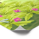 Dinosaur landscape ポスター (角)