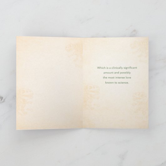 Dinosaur Lover  カード (内部)