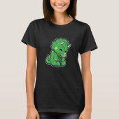 Dinosaur Lover Cute Triceratops Premium Tシャツ (正面)