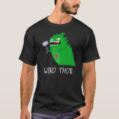 Dinosaur Men Viking WINO THOR Tシャツ (正面)