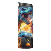 Dinosaur Monster Truck Construction Chaos タンブラー (回転右)