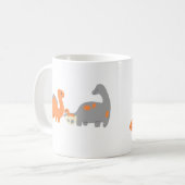 Dinosaur Mug コーヒーマグカップ (正面左)