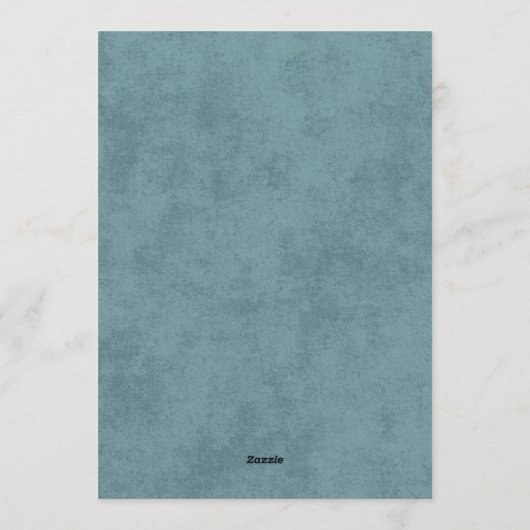 Dinosaur One-A-Saurus 1st First Birthday Party 招待状 (裏面)