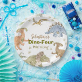 Dinosaur Paper Plates Birthday Boy Party ペーパープレート (パーティー)