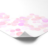 Dinosaur Pink Or Blue Gender Reveal Voting Sign ポスター (角)