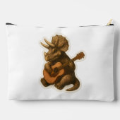 Dinosaur Playing Guitar アクセサリーポーチ (裏面)