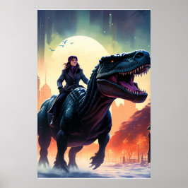Dinosaur Posters for Adults or Kid's Room ポスター