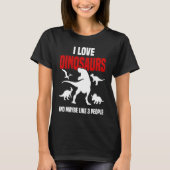 Dinosaur  Sarcastic Paleontology Rex  Dinosaurs Tシャツ (正面)