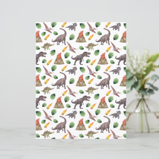 Dinosaur Scrapbook Paper (スタンド正面)