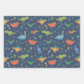 Dinosaur Series Wrapping Paper ラッピングペーパーシート (正面2)
