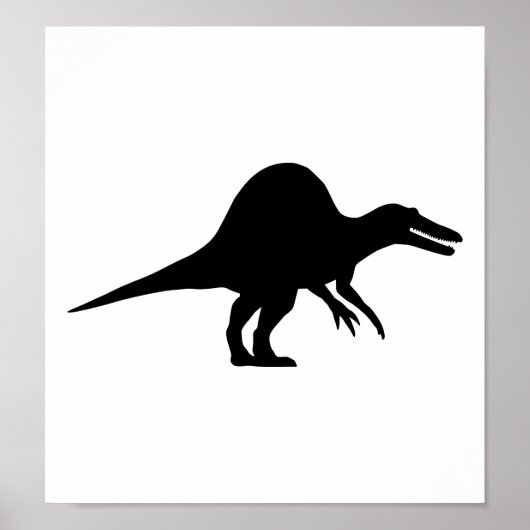 Dinosaur spinosaurus ポスター (正面)