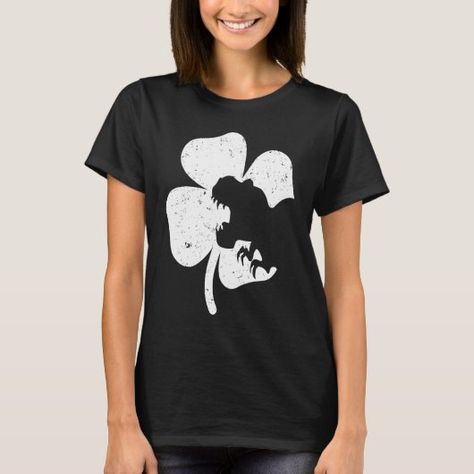 Dinosaur St Patricks Day  Boys Kids Toddler Irish  Tシャツ (正面)