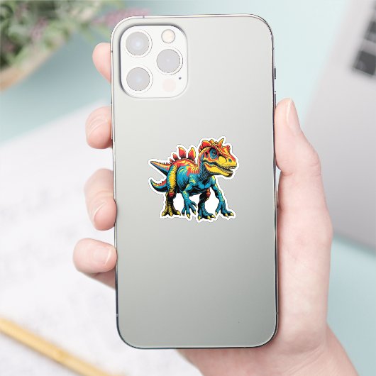 Dinosaur Stickers シール (スマートフォン)
