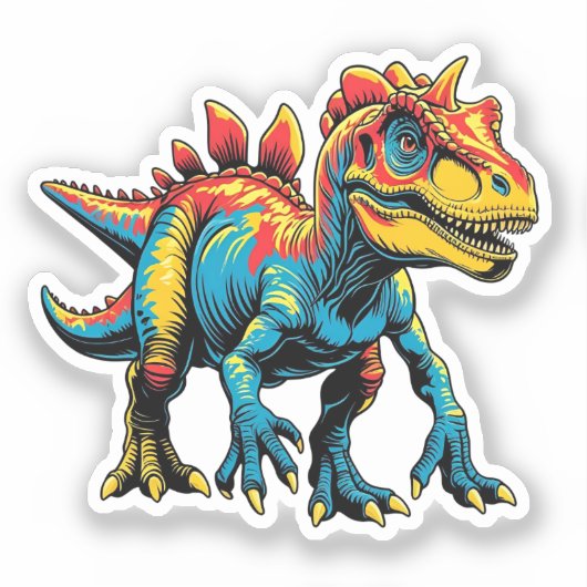 Dinosaur Stickers シール (正面)