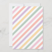 Dinosaur Stomp Chomp Roar Birthday Party  招待状 (裏面)