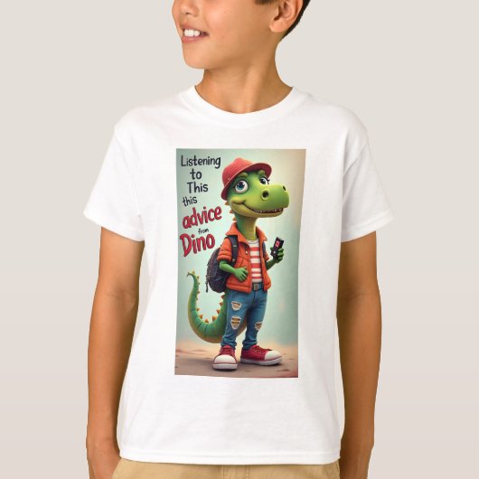 dinosaur tシャツ (正面)