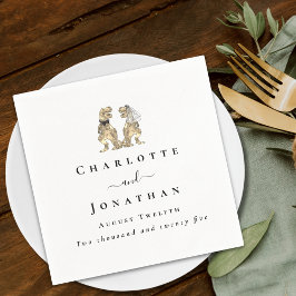 Dinosaur Theme Wedding Custom スタンダードカクテルナプキン