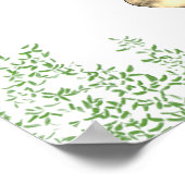 Dinosaur Theme Wedding Welcome ポスター (角)