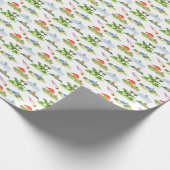 Dinosaur Toile (Original Colors) ラッピングペーパー (角)