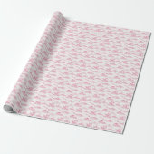 Dinosaur Toile (Pink)  Wrapping Paper ラッピングペーパー (アンロールド)