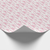 Dinosaur Toile (Pink)  Wrapping Paper ラッピングペーパー (角)