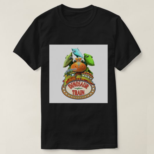 Dinosaur Train Cartoon kids tv show  Poster.png Tシャツ (デザイン正面)