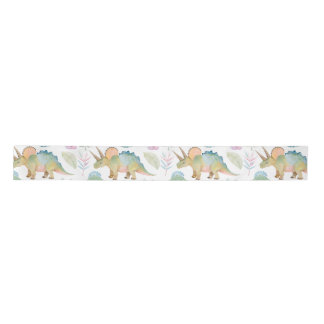Dinosaur Triceratops Party Ribbon サテンリボン