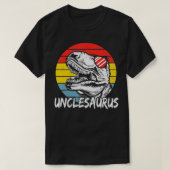 Dinosaur Unclesaurus Uncle Sayings Tシャツ (デザイン正面)
