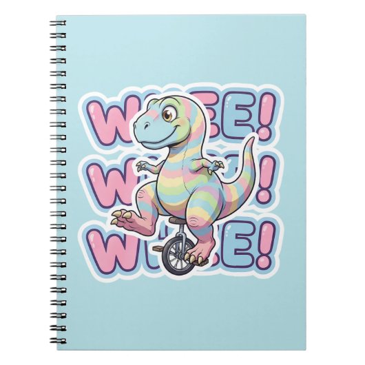 Dinosaur,Whee!!! ノートブック (正面)
