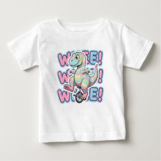 Dinosaur,Whee!!! ベビーTシャツ