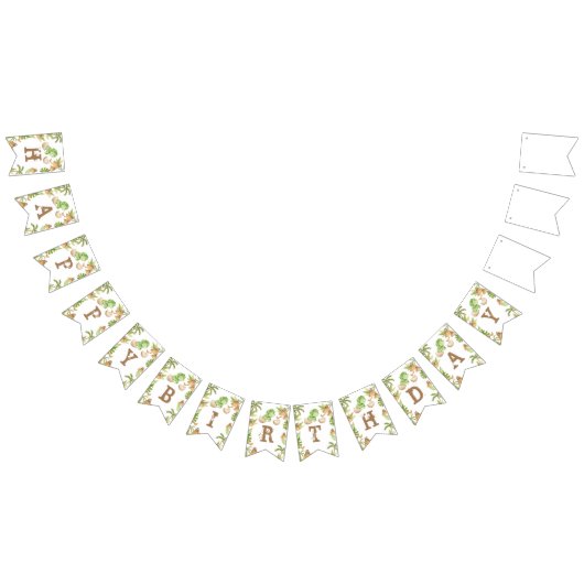 Dinosaurio バンティングフラッグ (全)