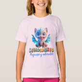Dinosaurio pequeño y adorable   tシャツ (正面)
