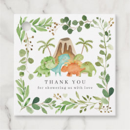 Dinosaurs Baby Shower Favor Tags | Gift Tags フェイバータグ