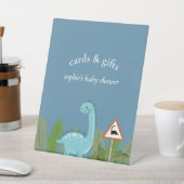 Dinosaurs Crossing, Baby Shower Cards & Gift 台座サイン (インサイチュ)