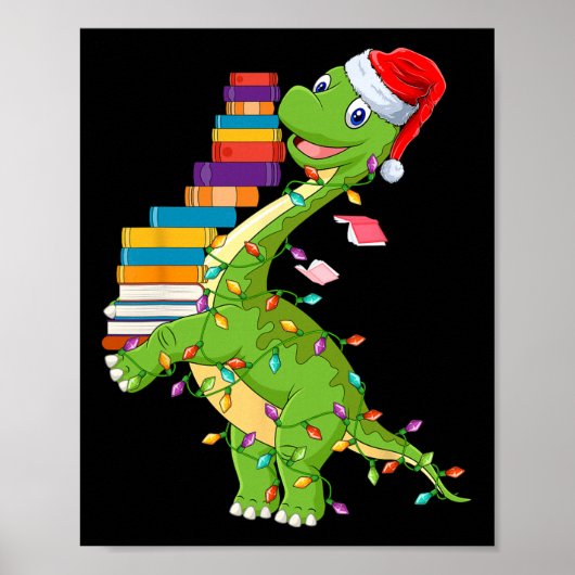 Dinosaurs Didn't Learn Math Funny Math Teacher ポスター (正面)