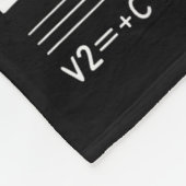 Dinosaurs Didn't Learn Math Funny Math Teacher Stu フリースブランケット (角)