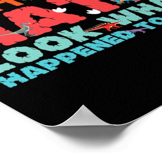 Dinosaurs Didn't Learn Math Funny Mathematics Math ポスター (角)