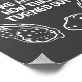 Dinosaurs Had No Mead Outfit Gift Alcohol Quote Fu ポスター (角)