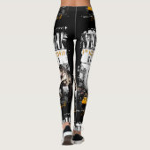 Dinosaurs in Manhattan NYC レギンス (裏面)