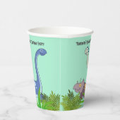 Dinosaurs Rock Birthday Party 紙コップ (右)